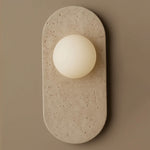 Plinto Marble Wall Sconce