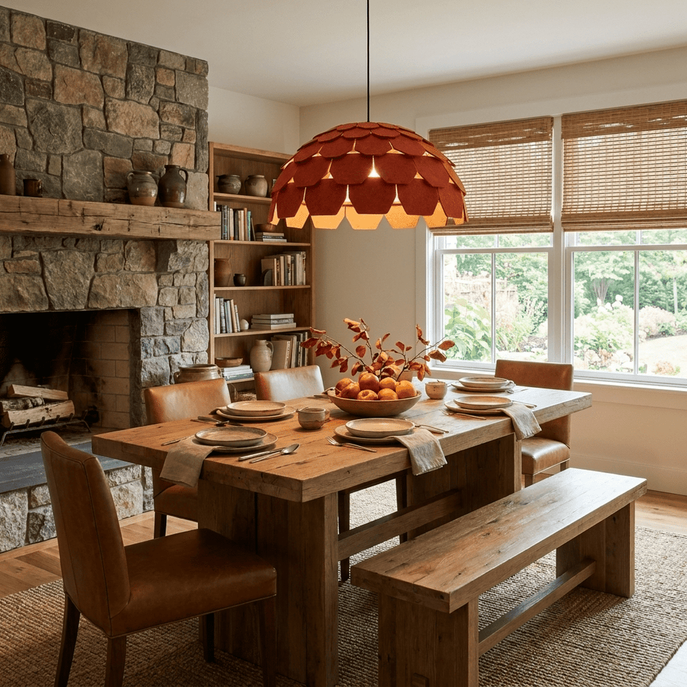 Plume Felt Pendant Lamp