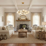 Porcelain Magnolia Chandelier