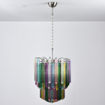 Prismatic Glass Colorful Chandelier