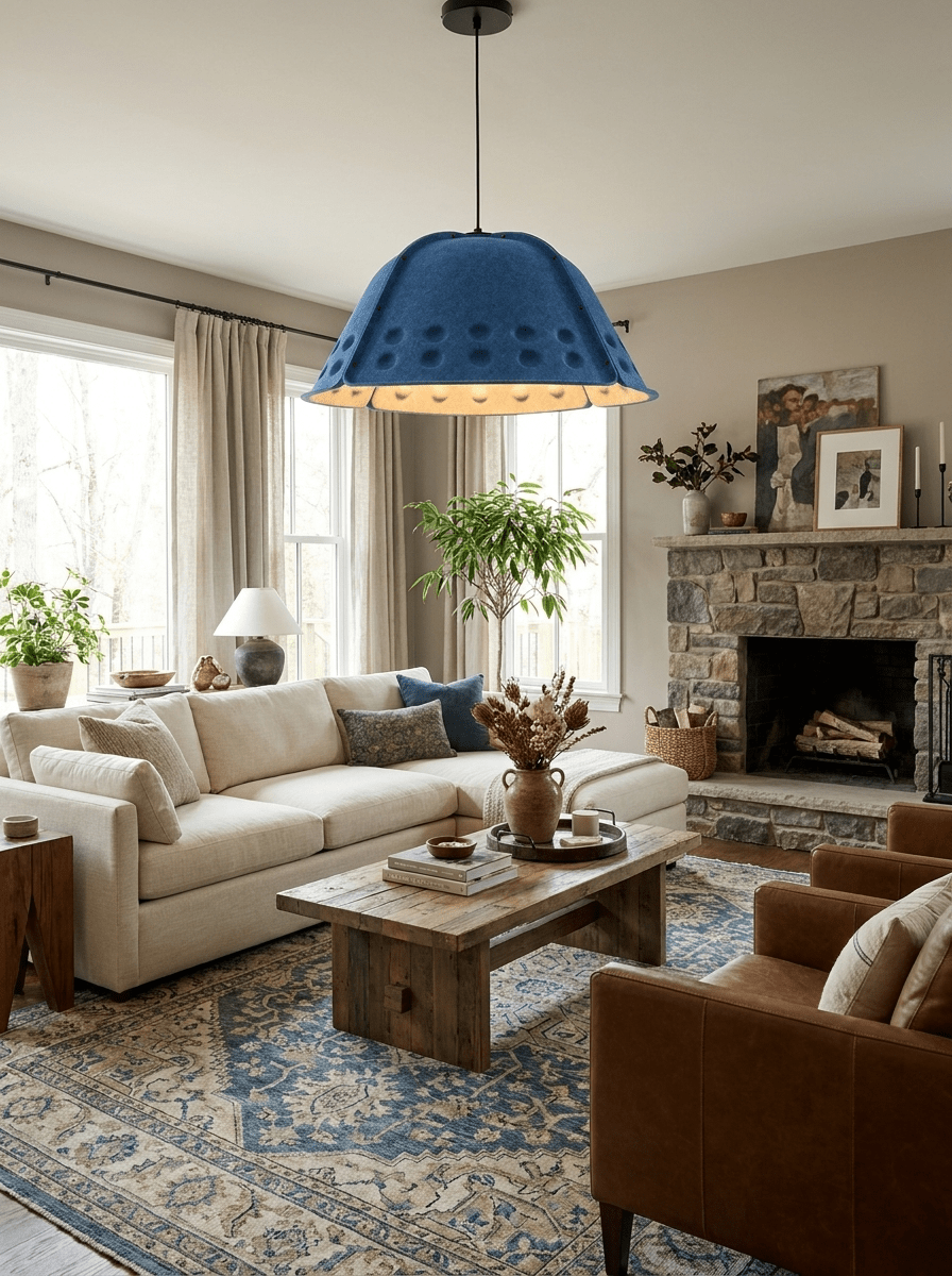 Quell Acoustic Dome Pendant Light
