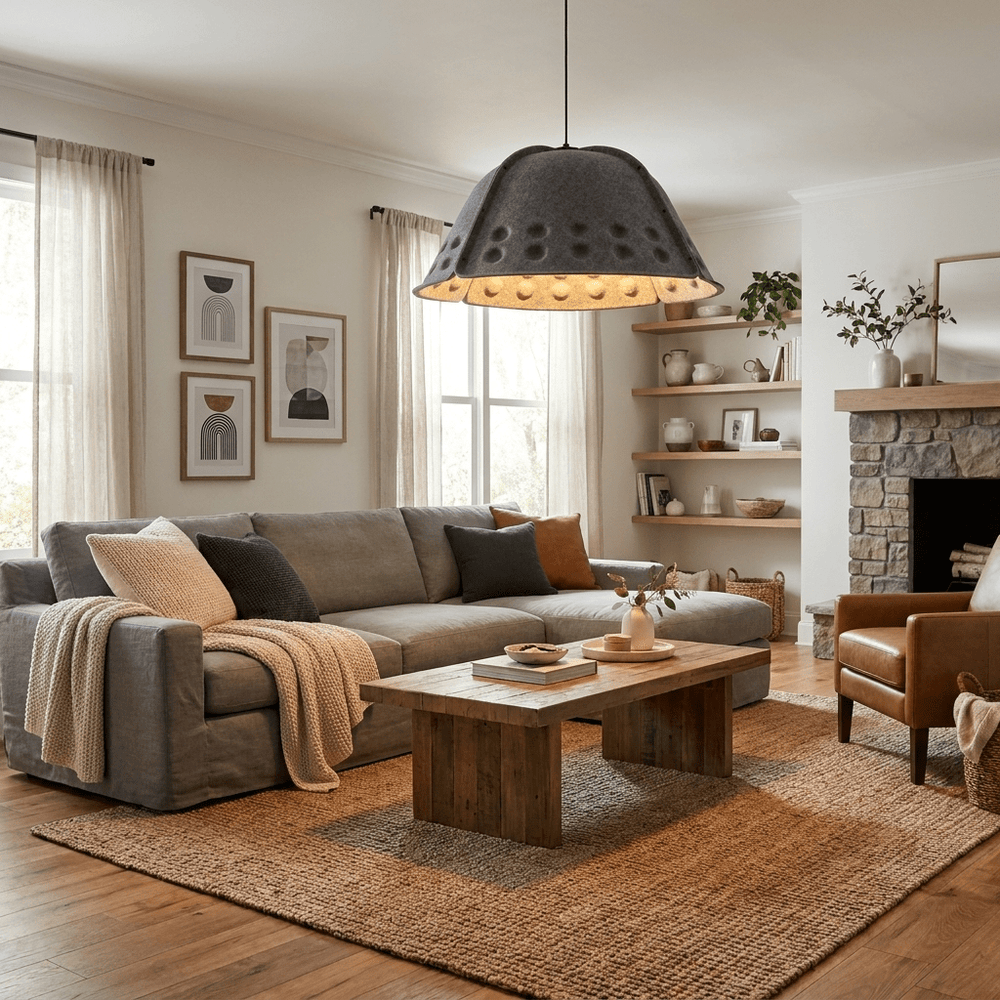Quell Acoustic Dome Pendant Light