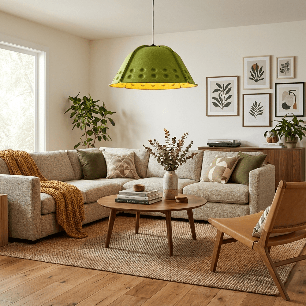 Quell Acoustic Dome Pendant Light