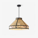 Raffia Floral Pendant Lamp