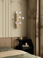 Raggiera Alabaster Globe Wall Sconce
