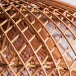 Rattan Wave Pendant Light