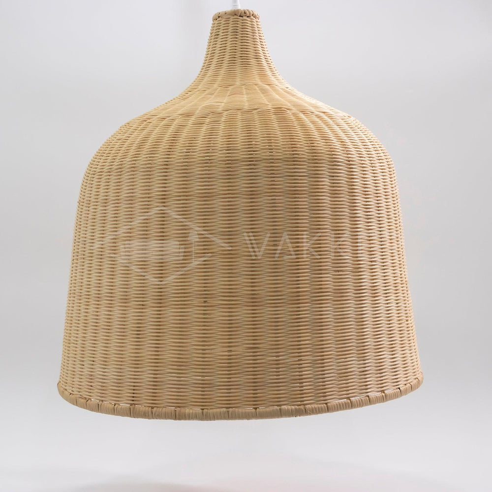 Rattan Bell Pendant Light