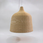 Rattan Bell Pendant Light