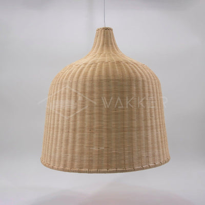 Rattan Bell Pendant Light