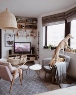 Rattan Bell Pendant Light