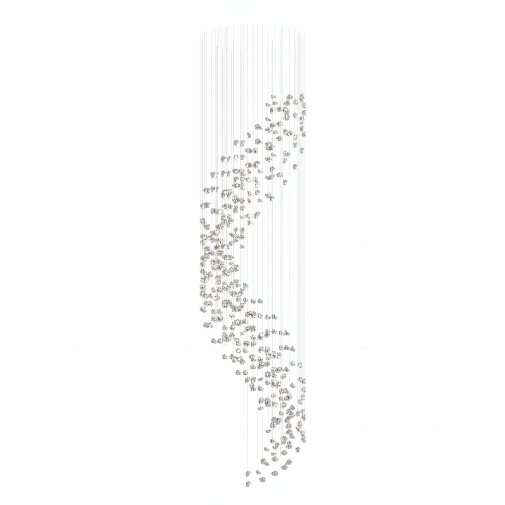 Raw Crystal Customize Chandelier