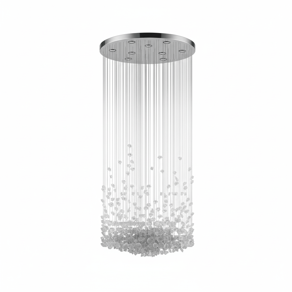 Raw Crystal Customize Chandelier