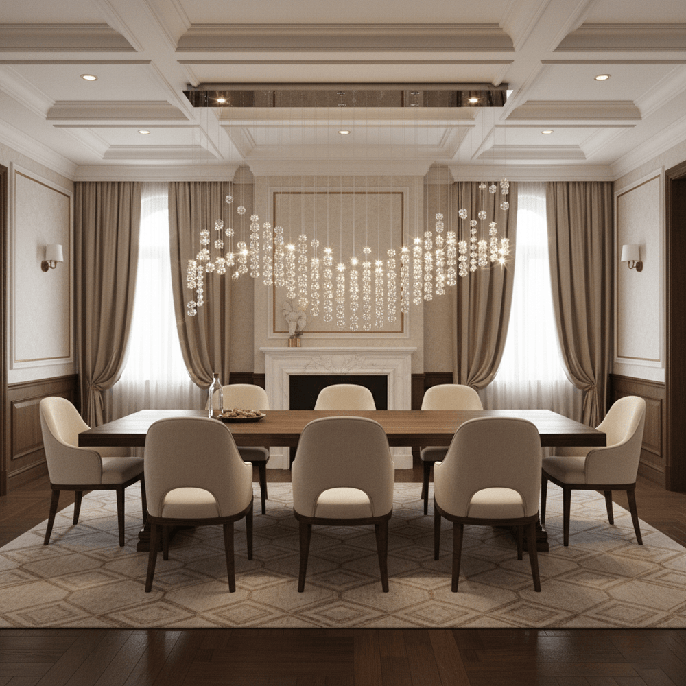 Raw Crystal Customize Chandelier