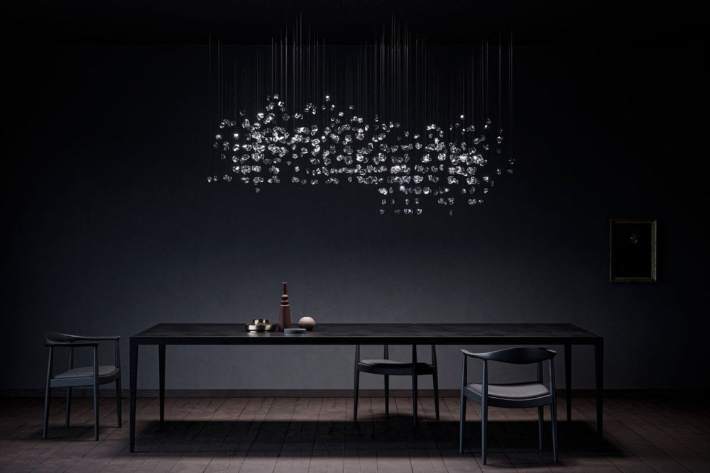 Raw Crystal Customize Chandelier