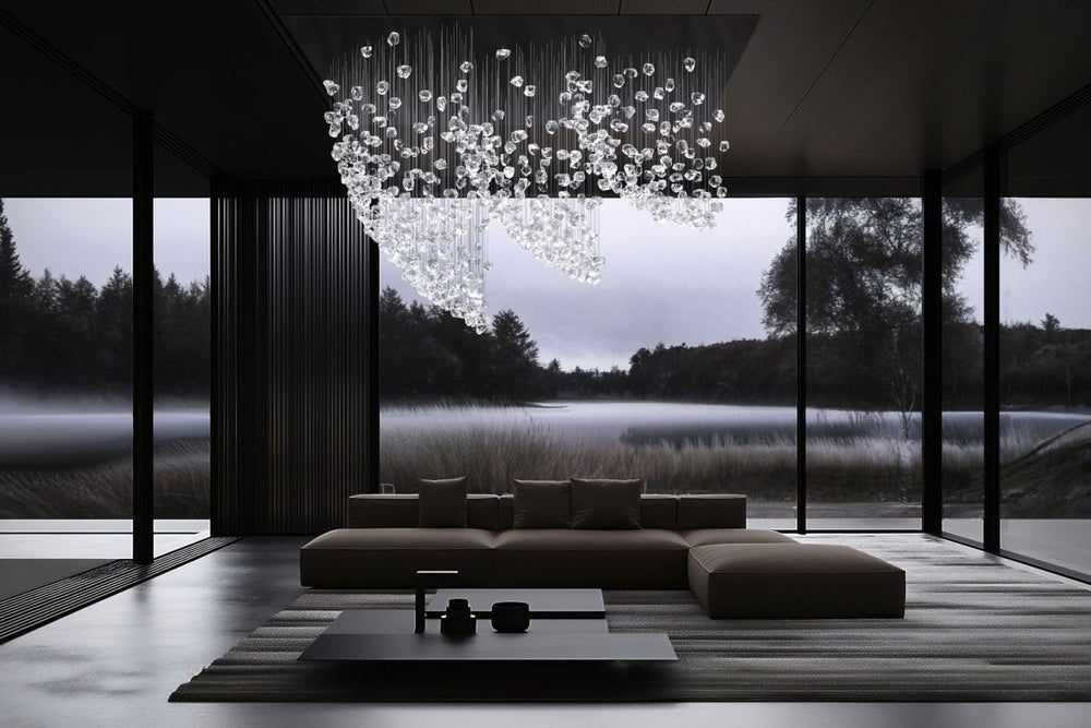 Raw Crystal Customize Chandelier