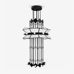 Rayonne Art Deco Pendant Chandelier