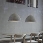 Ribbed Dome Pendant Light