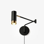 Ridge Arm Plug-in Wall Lamp