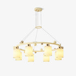 Ring Glass Cup Chandelier