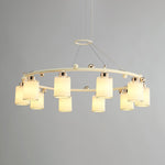 Ring Glass Cup Chandelier