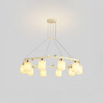 Ring Glass Cup Chandelier