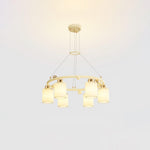 Ring Glass Cup Chandelier