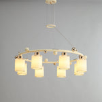 Ring Glass Cup Chandelier