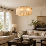 Rock Alabaster Chandelier