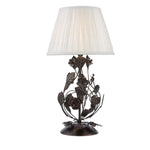 Rosaspina Wrought Iron Rose Table Lamp
