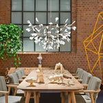Rose Gold Firefly LED Chandelier