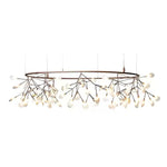 Rose Gold Firefly LED Chandelier