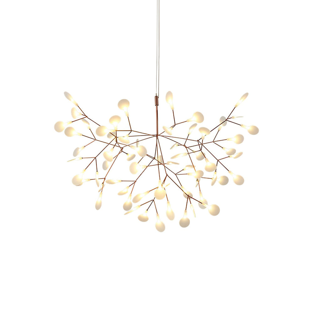 Rose Gold Firefly LED Chandelier