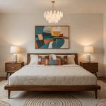 Round Cloud Glass Chandelier