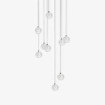 Crystal Bubbles Balls Pendant Lamp