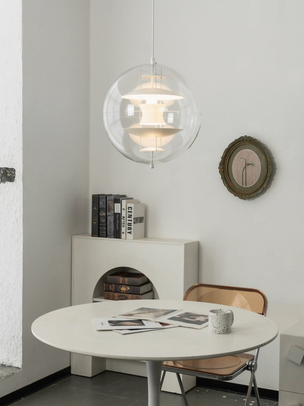 Round Sphere Pendant Lamp – Globe Glass Ceiling Light