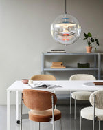 Round Sphere Pendant Lamp – Globe Glass Ceiling Light