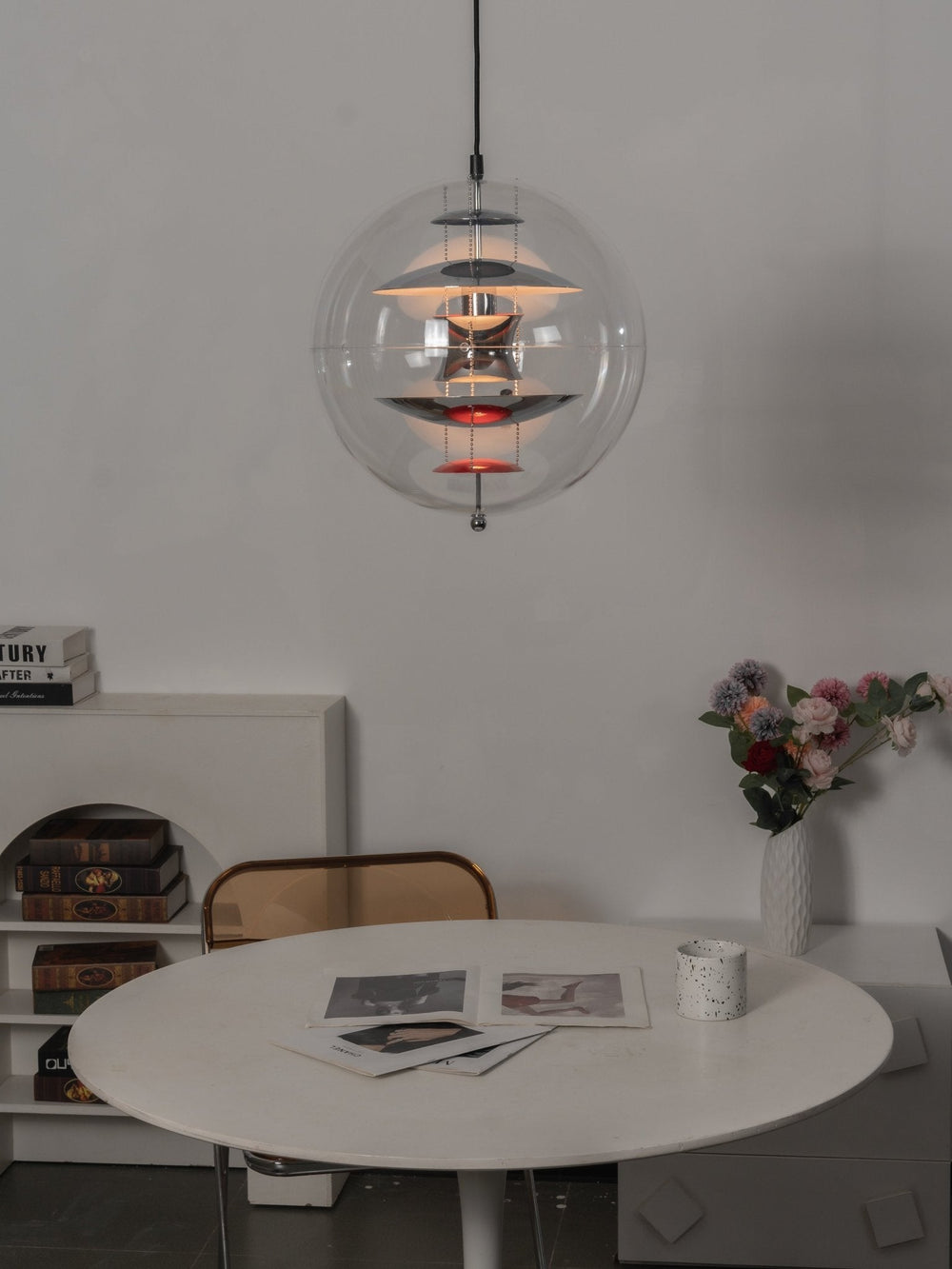 Round Sphere Pendant Lamp – Globe Glass Ceiling Light