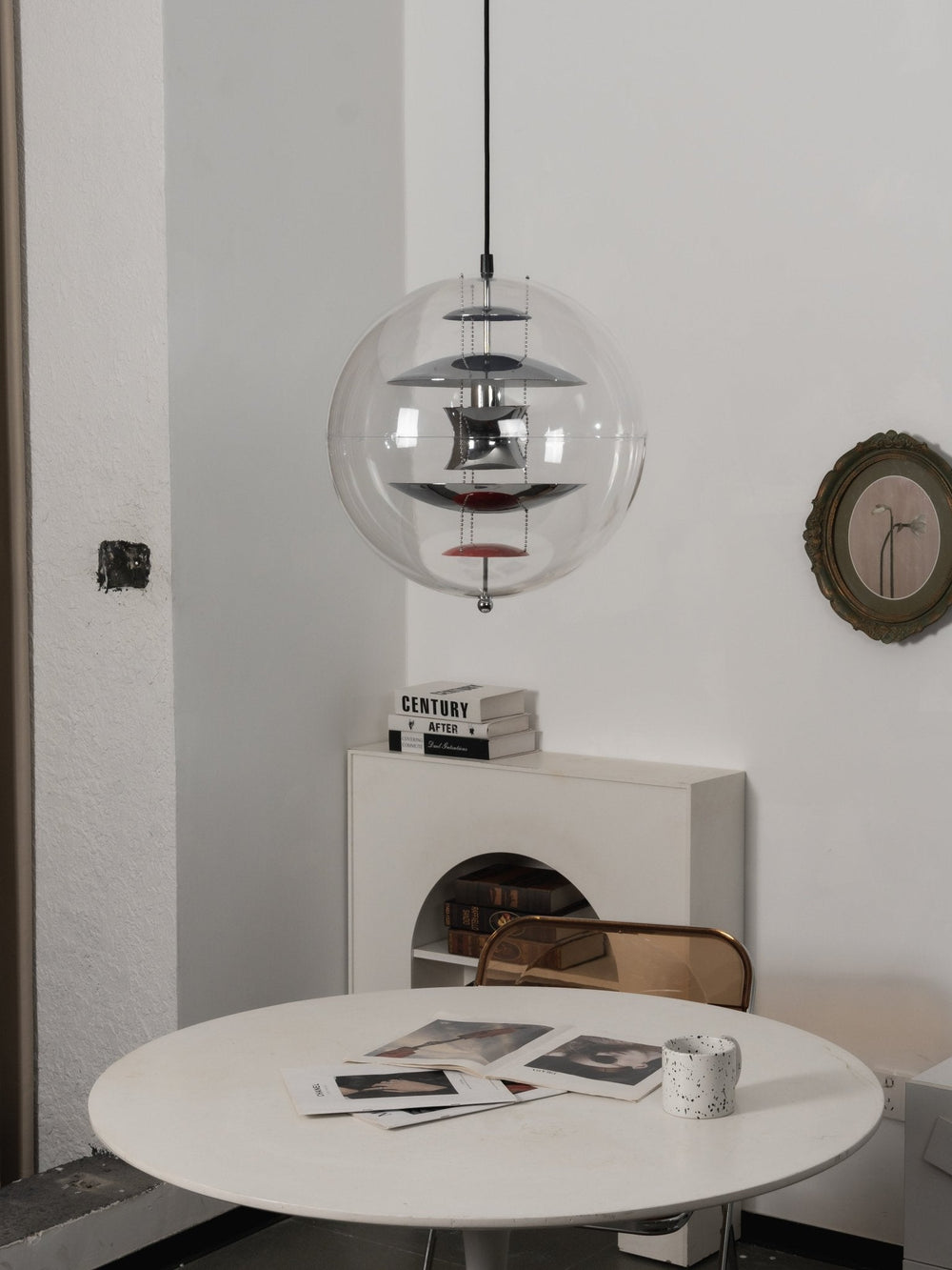 Round Sphere Pendant Lamp – Globe Glass Ceiling Light
