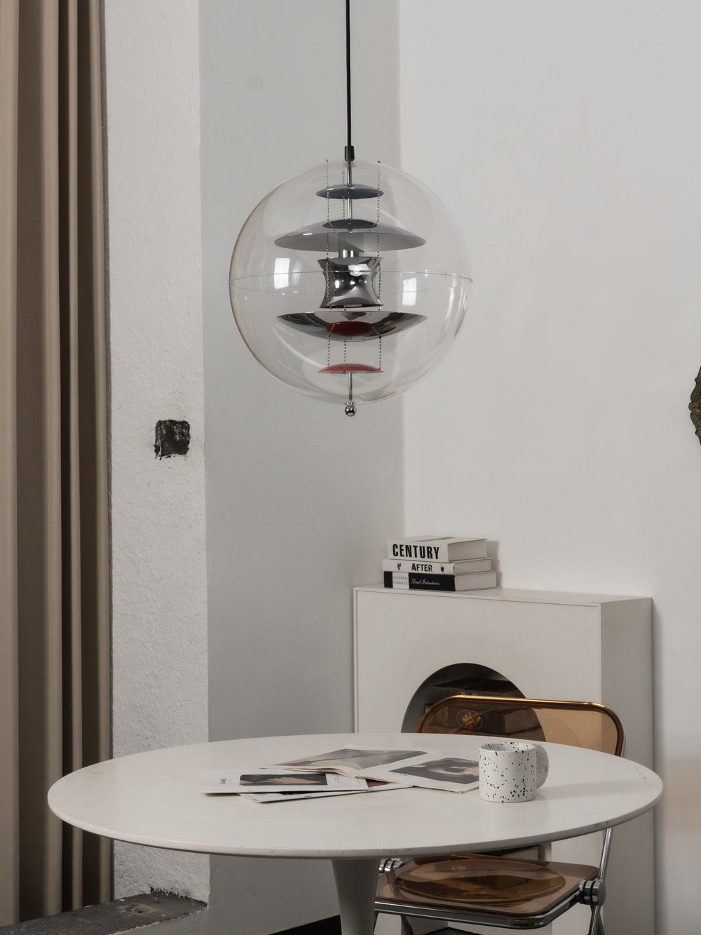 Round Sphere Pendant Lamp – Globe Glass Ceiling Light