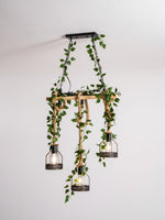 Rustic Wooden Chandelier