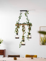 Rustic Wooden Chandelier