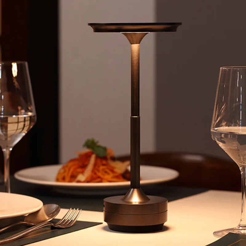 LED Charging Desk Lamp Restaurant Decoration Atmosphere