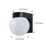 HaloSphere Outdoor Wall Light
