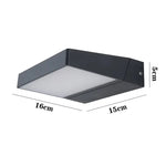 Edgeline Modern Outdoor Wall Light – Waterproof LED Exterior Wall Sconce Black