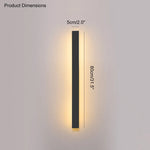 Nova Linear Outdoor Wall Light – Waterproof LED Architectural Wall Sconce