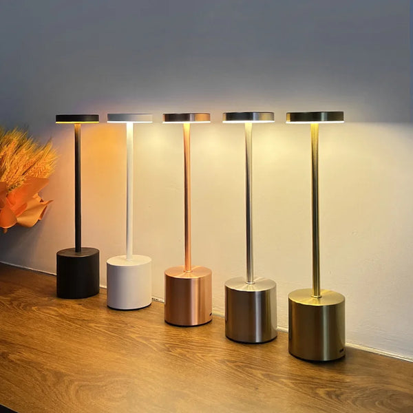 Apex T-Bar Cordless Bistro Lamp – Retro Rechargeable
