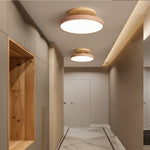 Eira Nordic Architectural Corridor Light – Minimalist Geometric LED Semi-Flush Mount