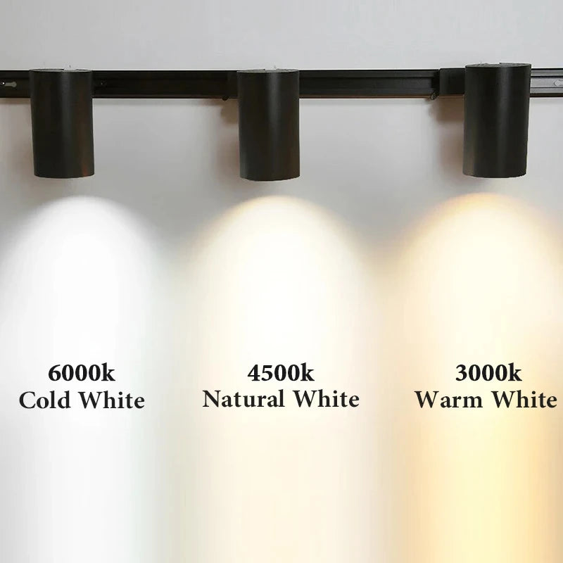 Kuro Moderne architektonische Schienenbeleuchtung – Hochleistungs-Aluminium-LED-Studio-Spotlight