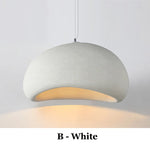Kira Organic Wabi-Sabi Hanglamp – Minimalistische LED Hanglamp met Getextureerd Travertin-Effect