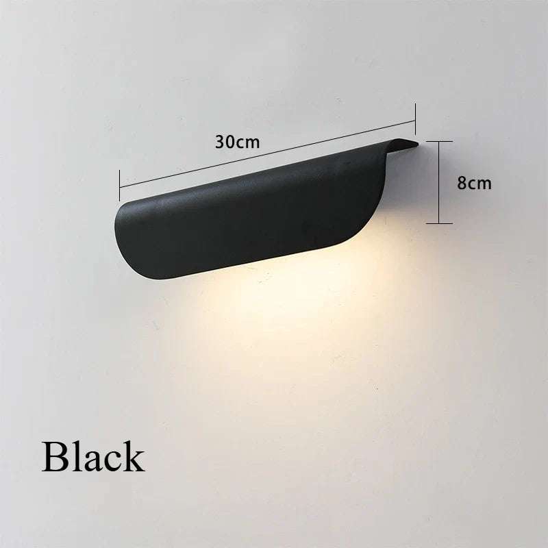 Waterproof Outdoor Led Wall Lamp Exterior Porch Gardern Living Room Home Decoration Sconce Nodic Indoor Aluminum Lights
